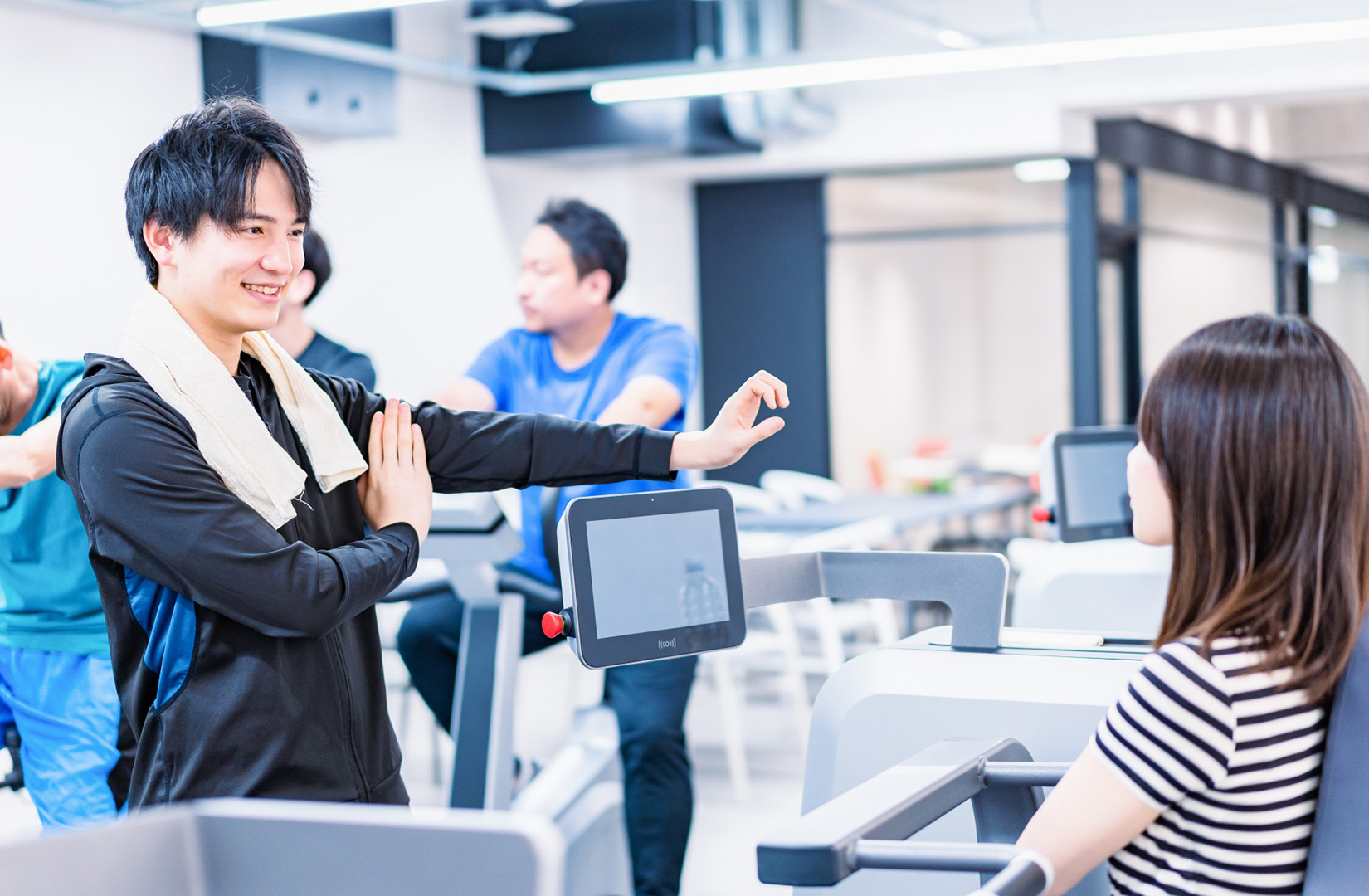 無理なく続けられるトレーニングを大切に